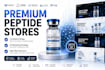 build a professional peptide website with ai SEO and authority content