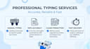 do accurate pdf to word typing and handwritten notes typing