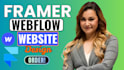 design, develop webflow, framer website design figma to webflow framer developer