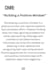 write a professional self help ebook on positive mindset
