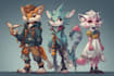 design your unique furry oc or fursona