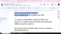 teach that how to work on facebook for monetization