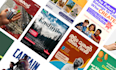 social media posters design