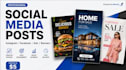 create attractive social media posts for instagram, facebook and tiktok
