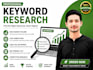 do SEO keywords research and on page optimization