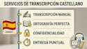 transcribiré tu texto en español castellano