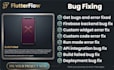 fix flutterflow app bugs, firebase issues and API errors