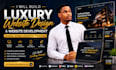 build luxury website design and website development, business website design