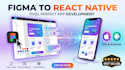 convert figma to react native expo UI for IOS and android