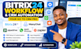 bitrix24 workflow manychat automation pipedrive wapi whatsapp zapier integration