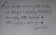 handwrite personalized notes, quotes and messages