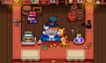 design pixel art game UI hud button and menus