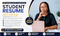 write ats optimized student resume CV and cover letter