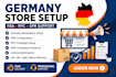 germany amazon store setup fba amazon ppc campaign germany epr for US UK uae