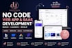 develop bubble web app webflow saas mvp no code CRM marketplace
