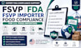 prepare fsvp plan, fda food compliance, and import documentation