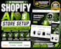 build ai powered shopify dropshipping automation store setup