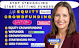setup and promote your equity crowdfunding on wefunder and startengine