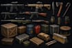create 3d game assets game environments weapons game props with textures gfx