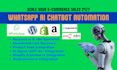 build whatsapp ai chatbot for ecommerce store using respond io and n8n workflow