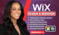 design wix website redesign website design wix landing page website development