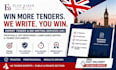 write IT proposals, rfp responses, tender docs and compliance matrix UK