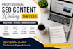 write customized content in english