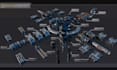 design 3d starship modular outpost stl 3d printing sci fi station tabletop kit
