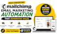 design high converting mailchimp email flows and automation