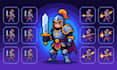 do 2d game pixel character sprite sheet art retro game asset background tileset