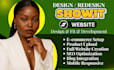 design, redesign showit website, customize showit website or showit template