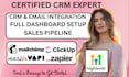 setup zapier workflows mailchimp clickup tasks vapi ai automation hubspot ghl