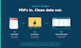 extract data from PDF invoices into google sheets using ai