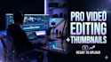 create ready to upload youtube videos with thumbnail
