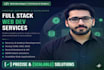 do website development, front end website, backend as full stack developer