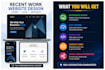 create a responsive website using HTML CSS