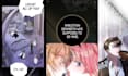 create webtoon panel, manhwa style, light novel, web comic, anime manga