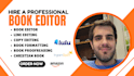 do christian book editing formatting proofreading devotional journal book editor