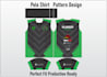 create patterns for t shirts, hoodies, and polo
