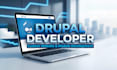 build a professional drupal website with clean design