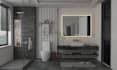 design and render bathroom interior spaces