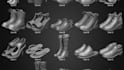 design 3d shoe modelling 3d footwear modelling 3d shoe design