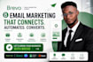 setup brevo email marketing, automation, campaign management and lead generation