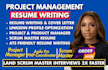 craft killer scrum master project management resume pmp agile resume CV