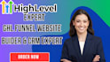 gohighlevel website funnel builder, ghl migration, ghl va, ghl workflow expert