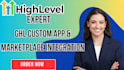 setup gohighlevel custom app and marketplace integration expert
