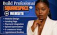 design or redesign squarespace website, squarespace website development