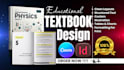 design and format print ready educational textbook, workbook design, lesson plan
