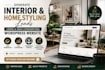 generate interior and home styling leads using a wordpress website