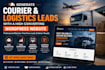 generate courier and logistics leads with high converting website